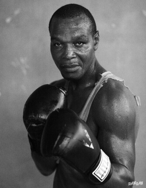 Professional boxer Anthony Osborne. Photo by Alexander Richter.