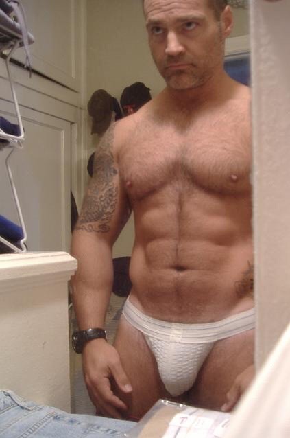 brossession: super-jockstrapfantoo:  briefsboy25:  Ah, those jockstrap bulges!  Woof!!  “Sorry it’s had to come to this, dad. But if I can’t live at home and be myself at the same time, then I’ll just live my life through you!”    Frank rubbed