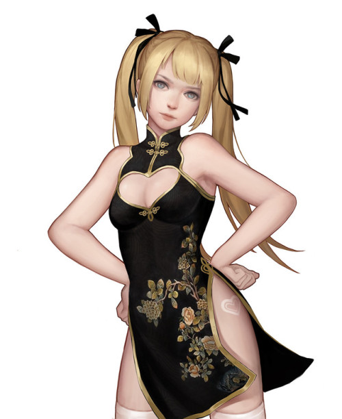 DOA5: Marie Rose マリー・ローズ  BIGxixi 玺子 www.artstation.com/artwork/wo1GO