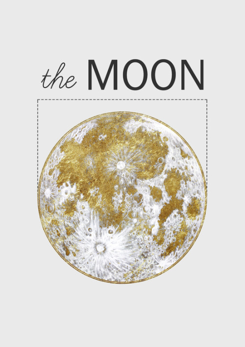 bestof-society6: ART PRINTS BY J ARELL Moon  Golden Moon Pattern  Blue Moon  Golden M