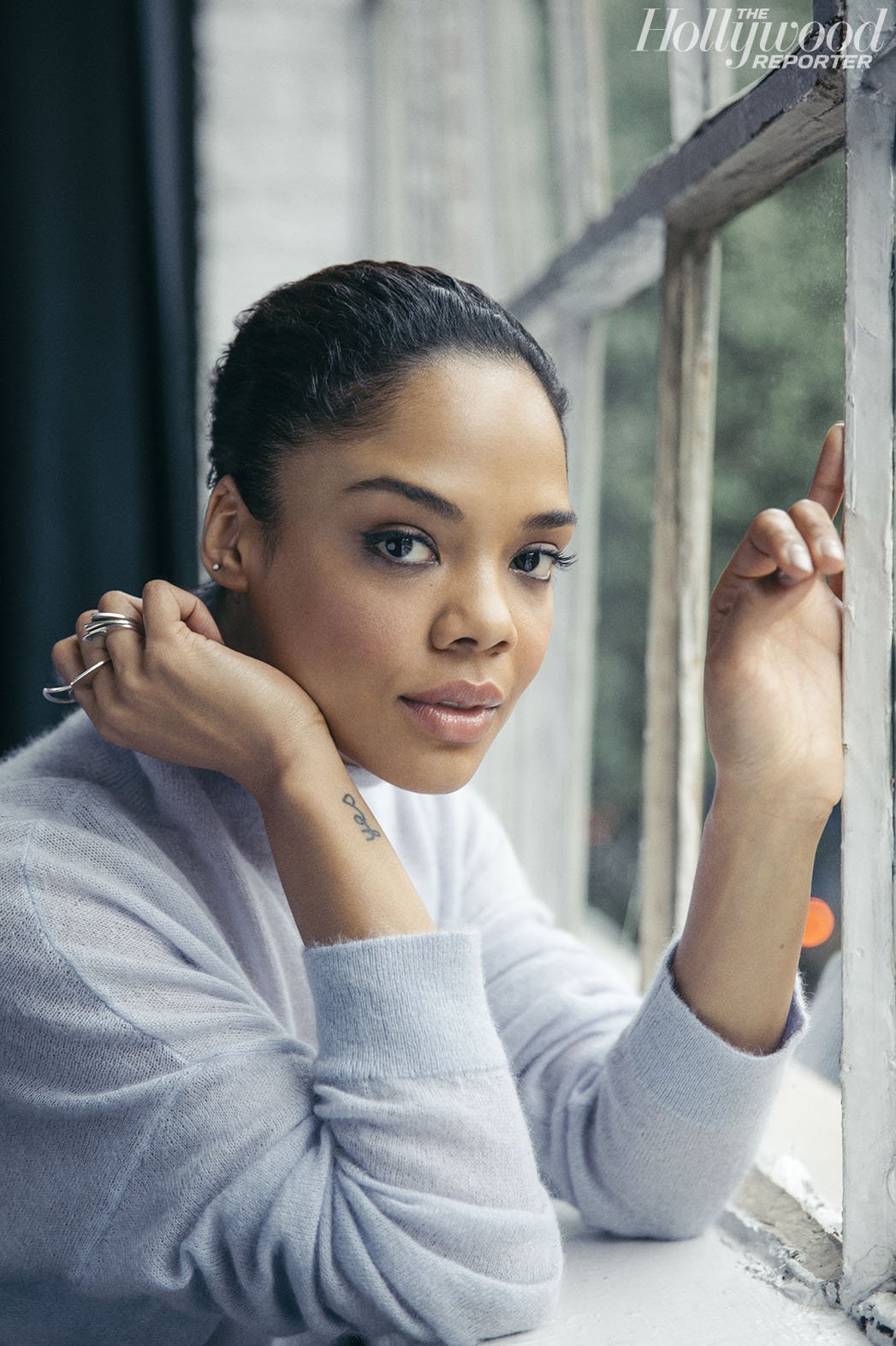 ninaariandas:  Tessa Thompson for The Hollywood Reporter photographed by Tawni Bannister