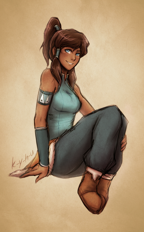 k-y-h-u:  I can’t get over how cute she is   Korra   Kyhu style = swoon overload