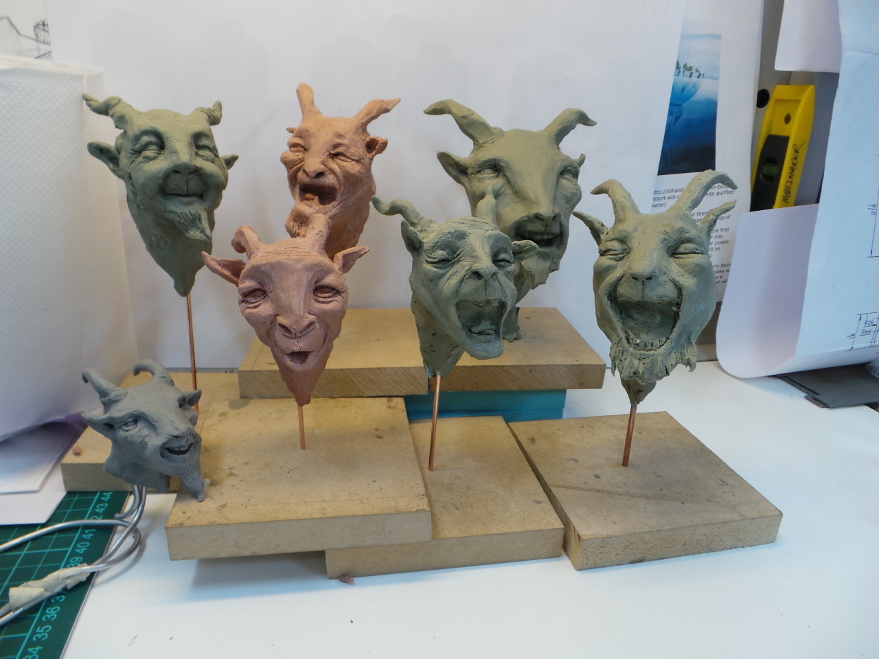 Faith Wong • MONSTER CLAY part 1 Look at the immense level of