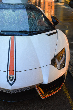 supercars-photography:    In the rain (via) | SupercarsEpic details on this Lamborghini Aventador 