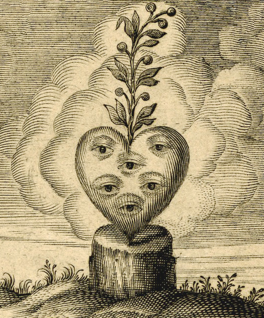 clawmarks:Emblem of Johannes Philippus Papius - Anonymous - c. 1700-1750 - via