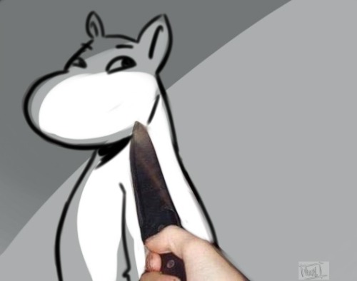 idk anything about moomins except they look smug as fuck 