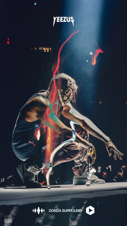 grvyscvledesigns:iPhone Wallpaper: Kanye West - Yeezus Tour #GSDesigns
