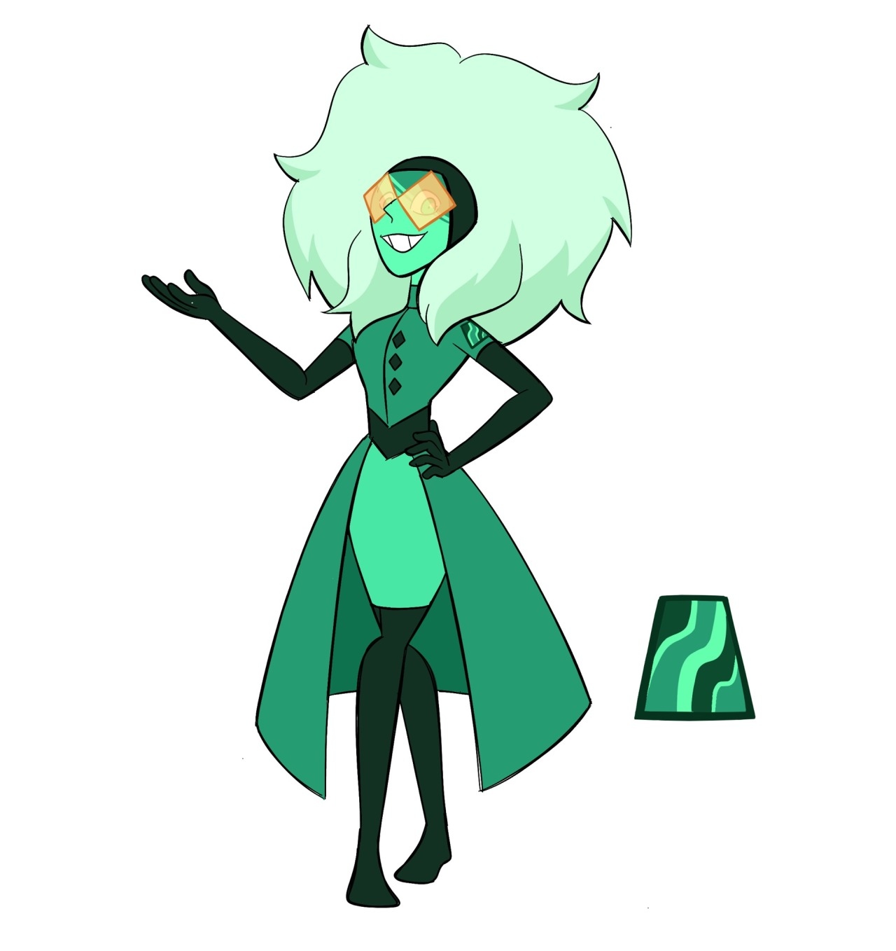 My two GemSona's fusing (and yes they are kissing they are in love)