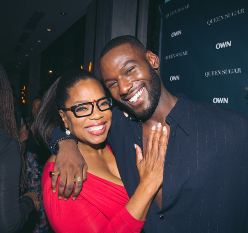 Kofi Siriboe & Oprah Winfrey © photo by Justin Amoafo