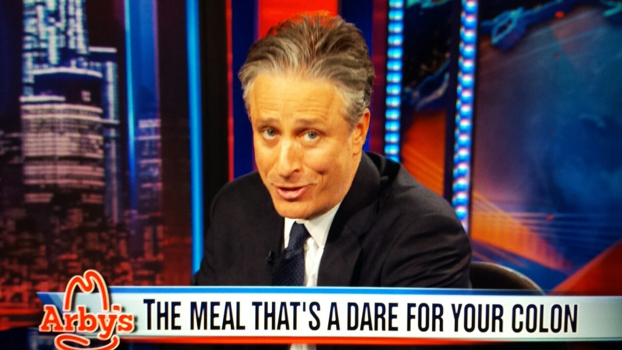 inothernews:  Guess who took Jon Stewart’s slams in stride and used those clips