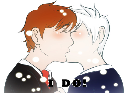 zeroin-kun:In celebration of the supreme court declaring same sex marriage legal in all 50 states