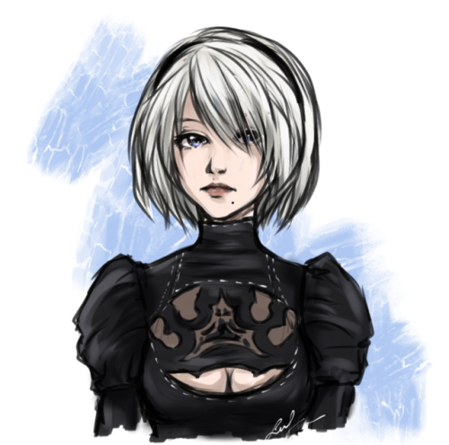 also finally got the chance to finish NieR: Automata !so have some 2B