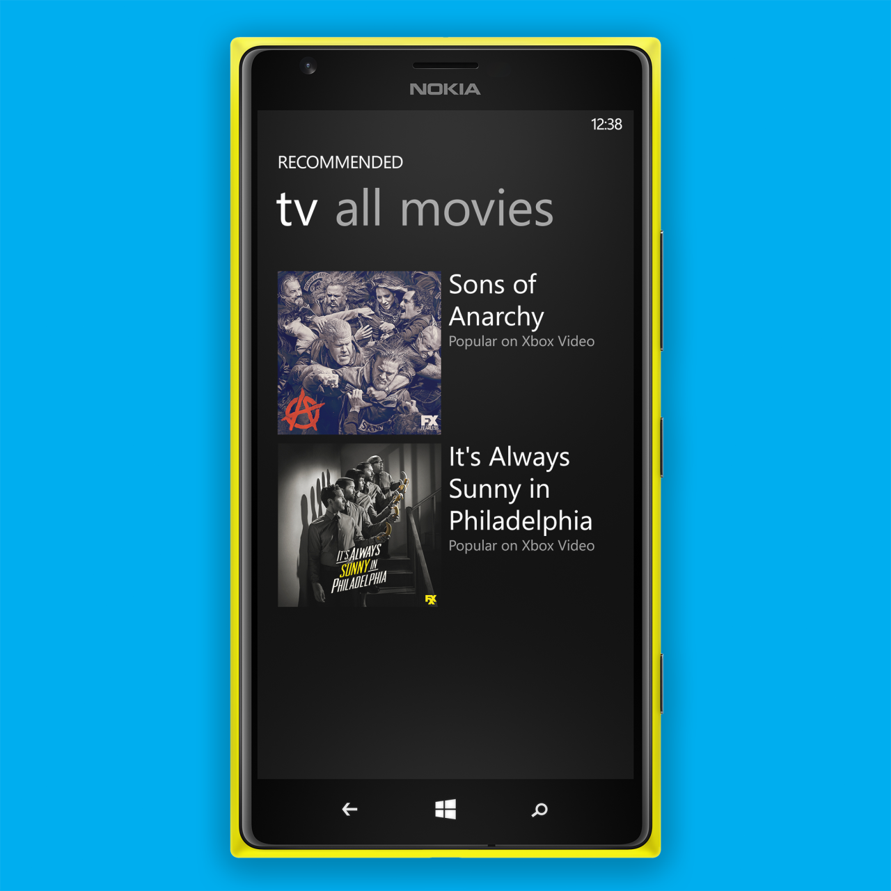 Xbox Video On Windows Phone Updated