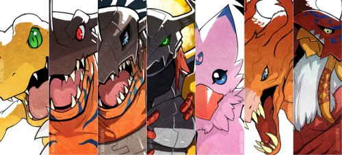 axxxrey:Digimon Adventure Battlecuts by Amastroph