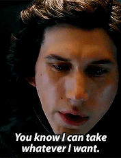 Kylo Ren Is A Punk Bitch.