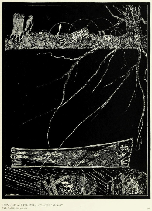 Harry Clarke (1889-1931), ‘The Premature Burial’, “Tales of Mystery and Imaginatio