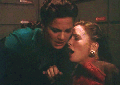 elle-subterfuge:Lenara: Oh, Dax.Jadzia: I thought I lost you.Lenara: So did I. I don’t want to lose 