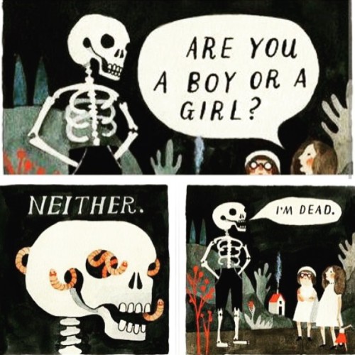 mod-evil:  [Carson Ellis - the Infinite Corpse ] happy friday all  #dead #fuckgender