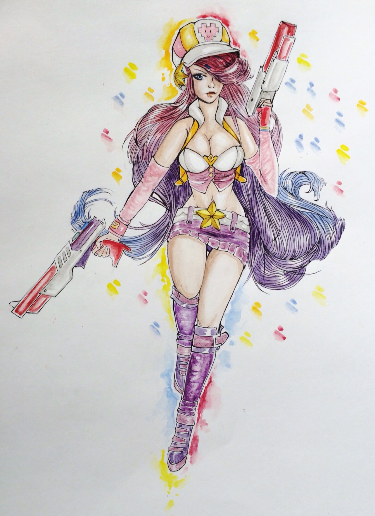 yep-that-tasted-purple:  .:League of Legends:. Arcade Miss Fortune by Majkarogo