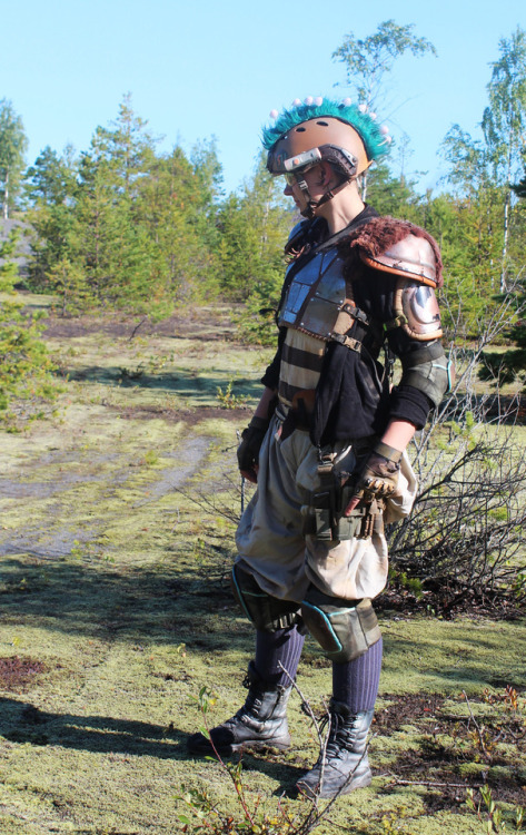 My second year at the Swedish larp Blodsband Reloaded was as eventful at the first. I spent three days roaming the wasteland of Stråssa on my bike, and had tons of fun.