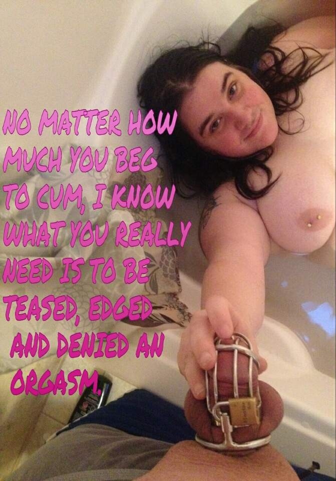 mistressandherknight:  mistresschristylove:  Yes deny and tease him!  Mistress and