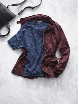 gap:  Brave the weather better.Shop our utility hooded jacket.