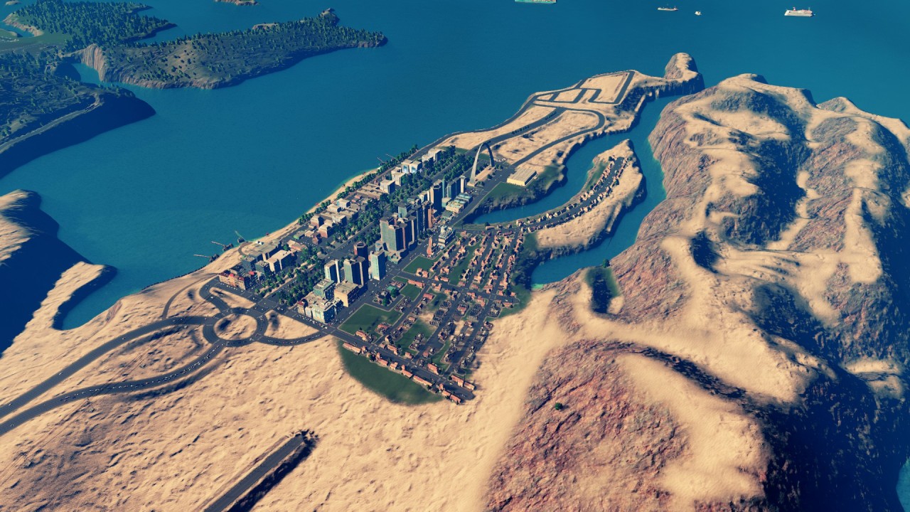 I completely forgot I once tried to make a modern rendition of Westeros in Cities