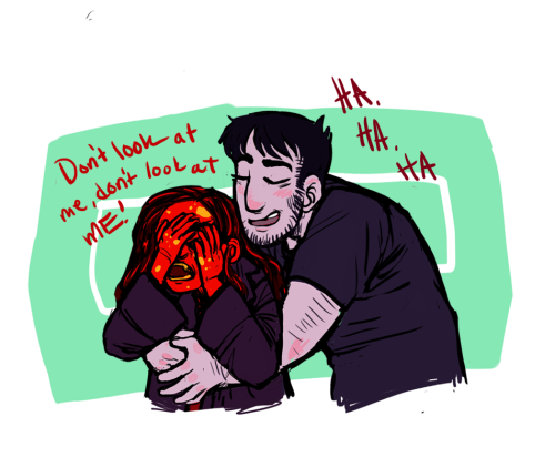 kawaiispacewombat:Probably way ooc on both parts but I srsly love embarrassed Ava and teasing Odin, 