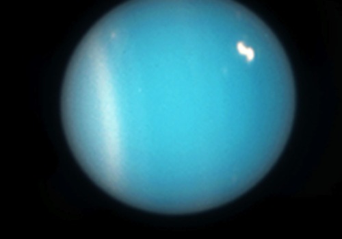 Uranus as seen by the NASA/ESA Hubble Space Telescope in 2005. Credit: NASA, ESA, and M. Showalter (