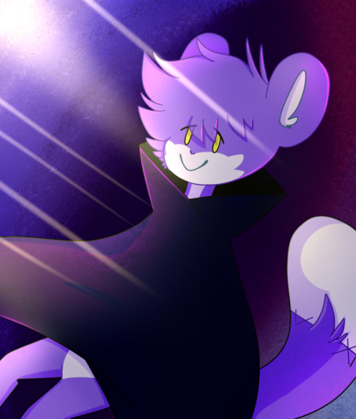 So This Is What My Character Looks Like With Color Its Pretty Simple With His Cape Thingy On