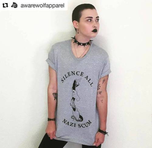 #Repost @awarewolfapparel (@get_repost)・・・SILENCE come grab any two tees &amp; get one of our new h