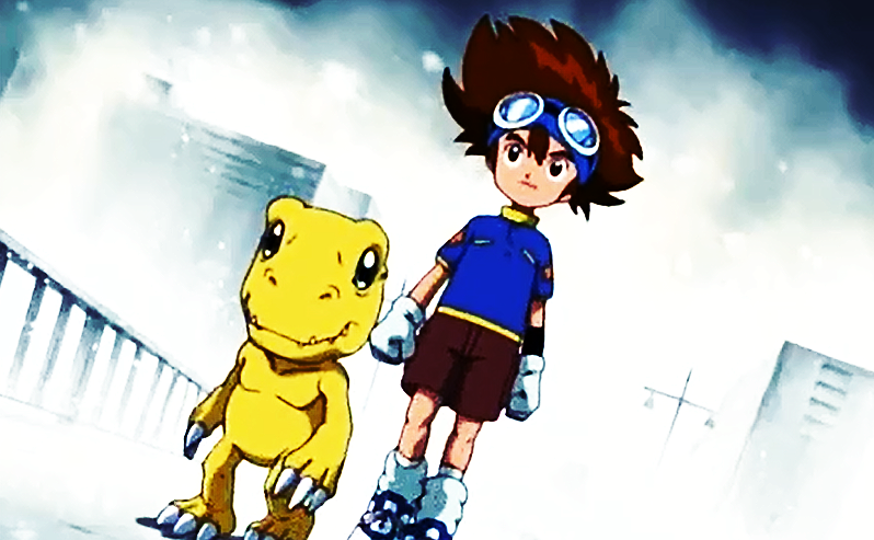 taugehishcactus:  [Child] Taichi : oww.. Agumon : What’s wrong Taichi?  Taichi :