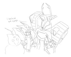 starshark:  grumpy blurr by =crimson-nemesis