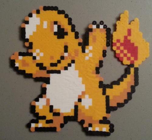 Here are some Pokemon perler sprites! Some of them have been turned into perler prints, but here I h