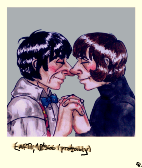 ettelwenailinon: some old photo nose nuzzles!!!! I like to imagine them having lots and lots of pict