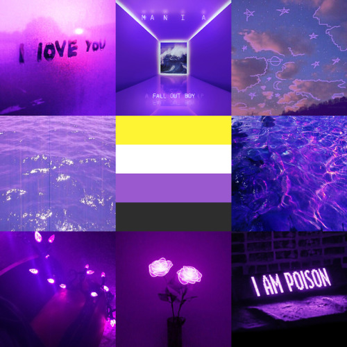 Nonbinary with FOB MANIA themes for anon-mod mylo