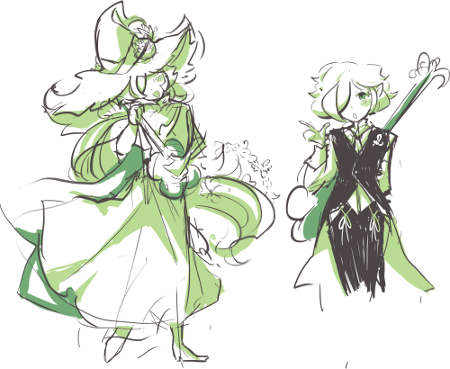 clover sketches + madeleine 