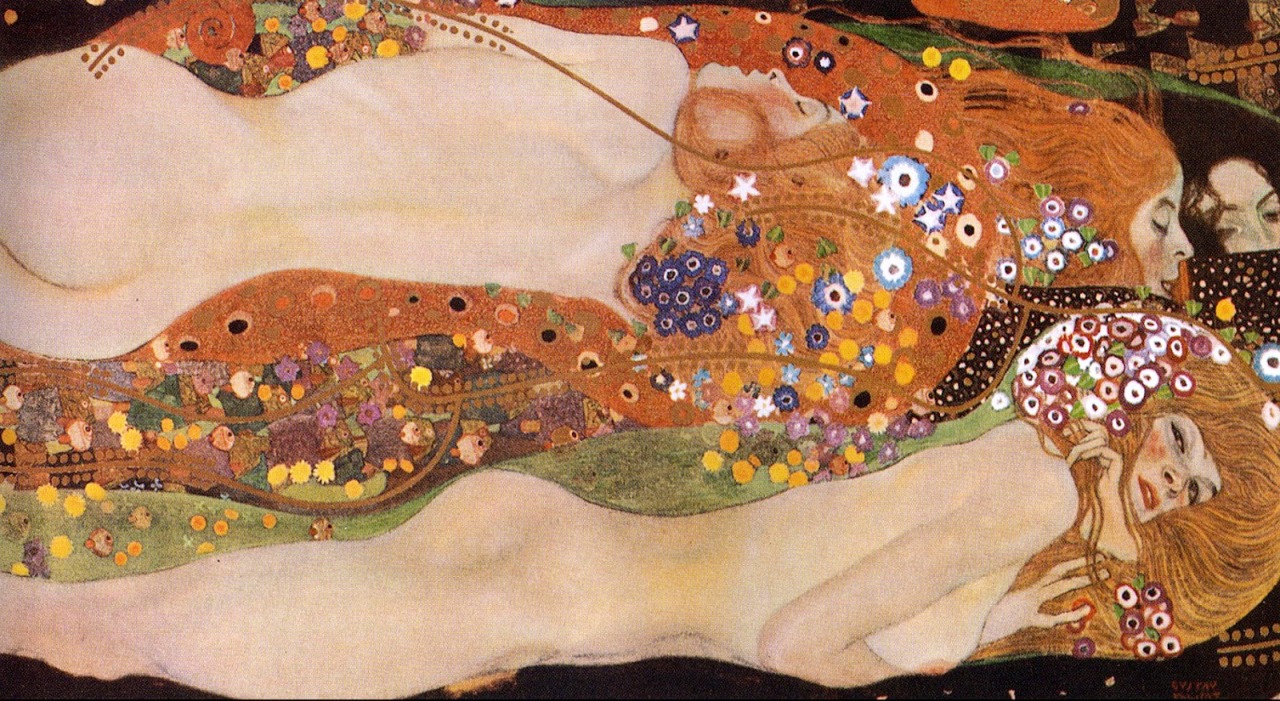 artdelarousseur:  Serpents d’eau, Gustav Klimt, 1907