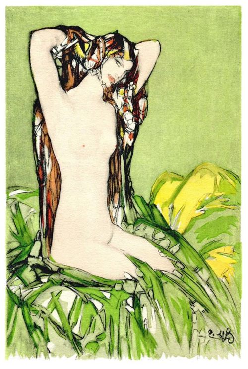 themirame:  Pierre Marcel-Béronneau illustrations for Les Fleurs du Mal by Charles Baudelaire, 1933