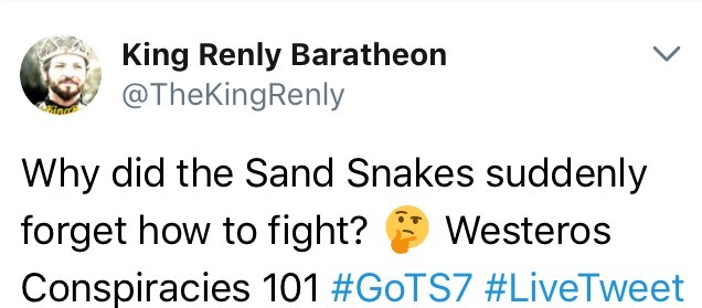 milkovich-swagg:  my fave tweets about stormborn (7x02) part 1   [part 2]    [7x01]