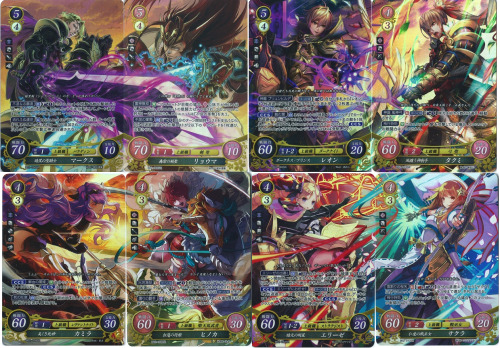 xhemcil: More cross art, the epic battles between the two royal family’s!These are card scans 