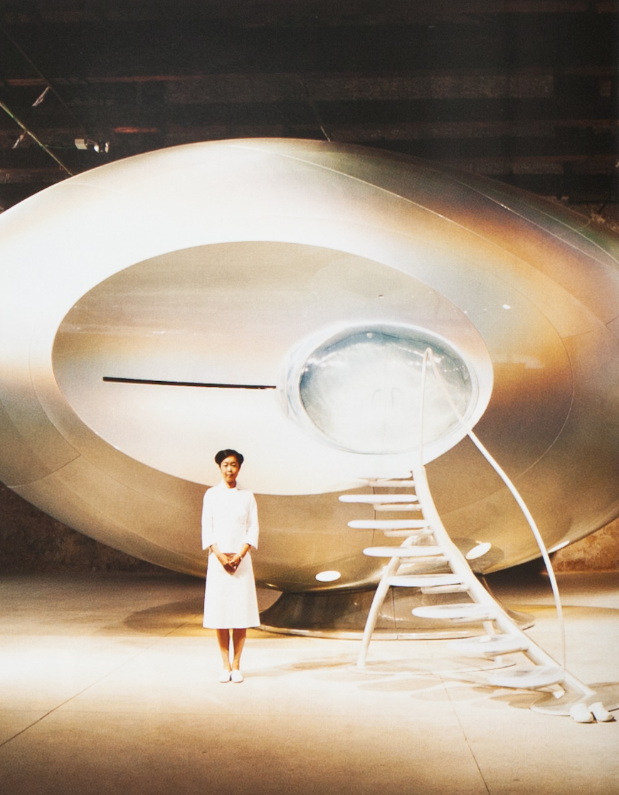 gallowhill:Mariko Mori and the Wave UFO at the Venice Biennale, 2005
