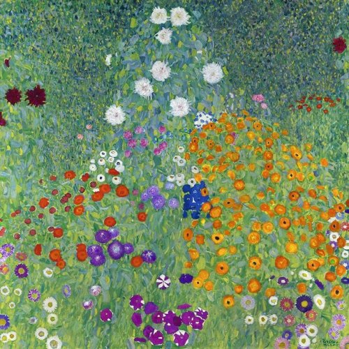 “Cottage Garden” by Gustav Klimt