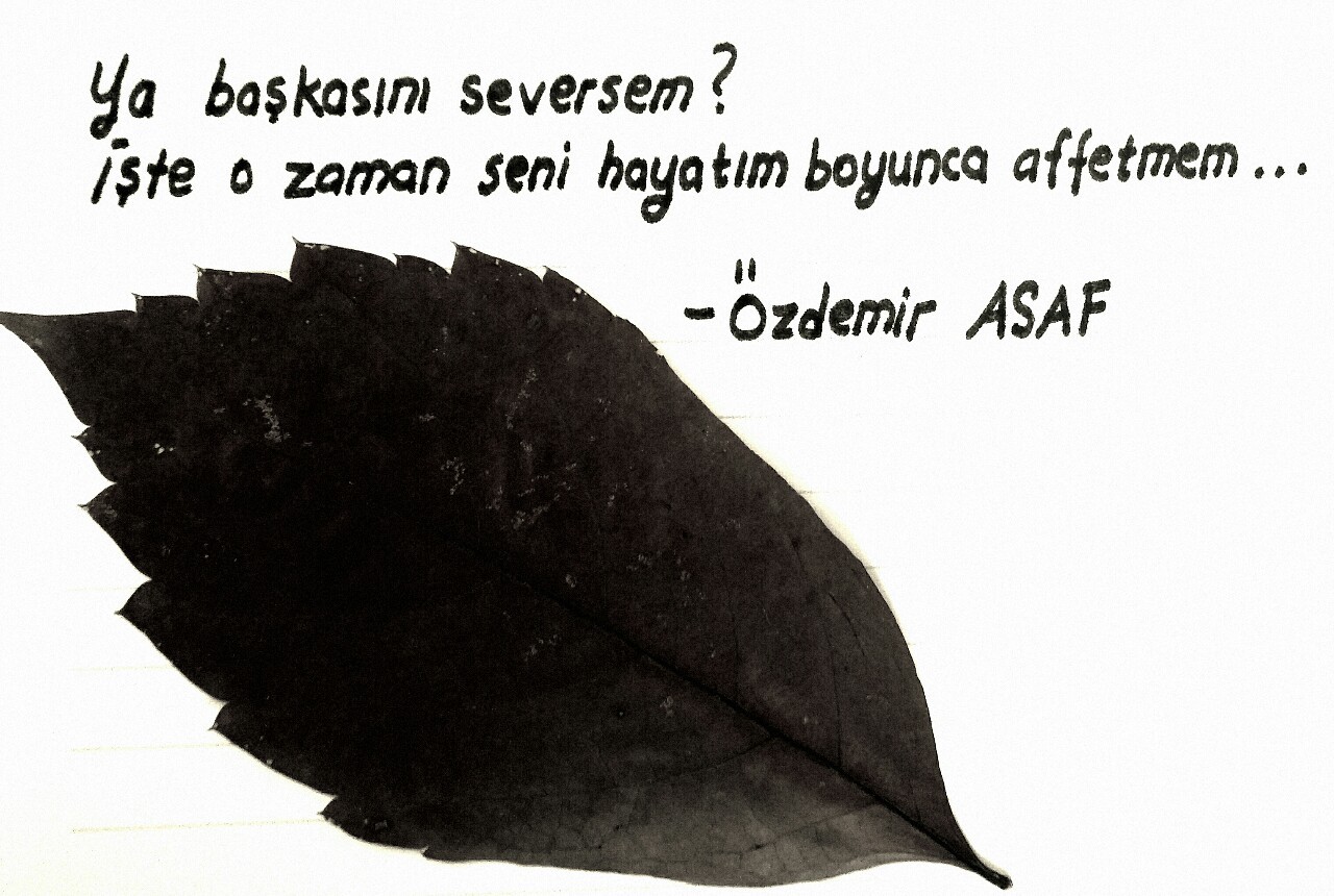 ozgurbiruh:  Ya başkasını seversem?