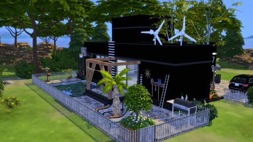 The Sims 4: BLACK HOUSE ~ [PART ONE]Name: Black House§ 47.846Download in the Sims 4 Gallery orfind t