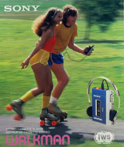 design-is-fine:  Sony Walkman TPS12, ad for