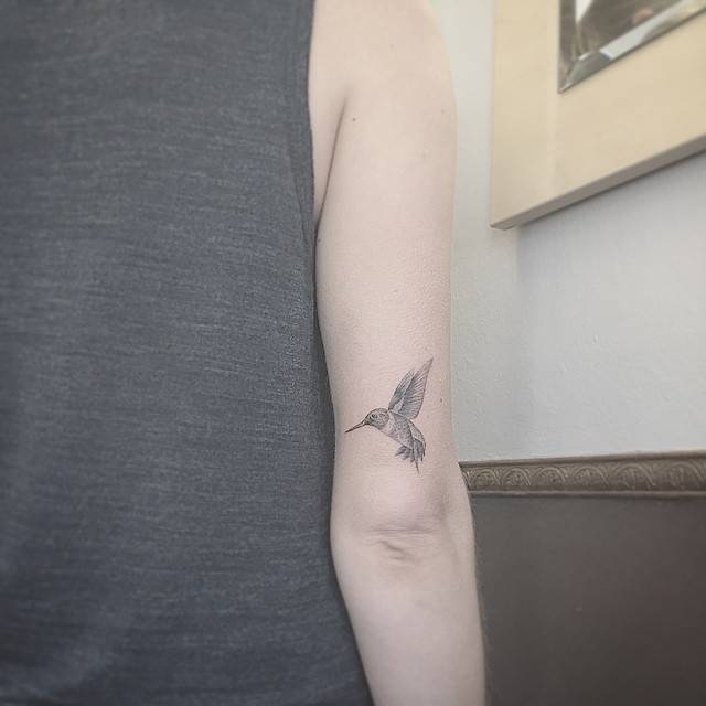 fineline hummingbird tattoo ideasTikTok Search