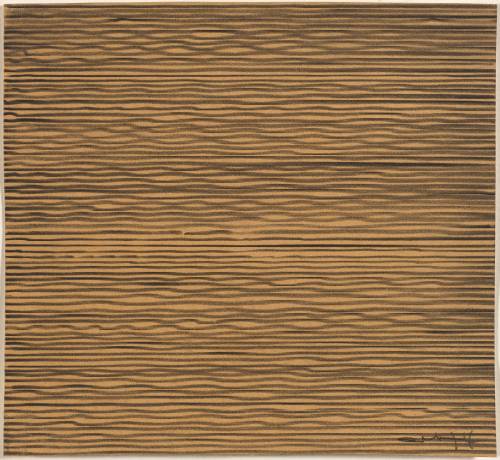 Leo Erb (German, 1923-2012), Untitled, 1980. Graphite on board, 25 × 27 cm.