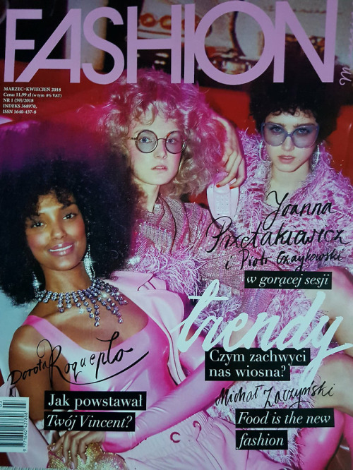 Cover Fashion Magazine  3-4/2018 Editorial “Brogie wonderland”Latex: www.latex.shop.pl Alternative O