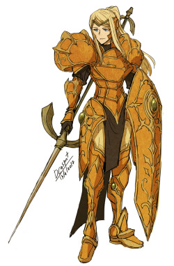 Dc9Spot: More Smash Emblem…   Samus As A Knight. I Give Her The Spear Because